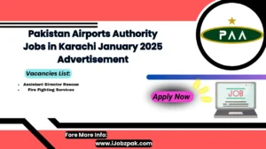 Pakistan Airports Authority Jobs in Karachi January 2025 Advertisement Apply Now