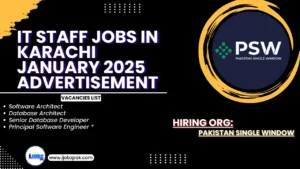 Latest IT Staff Jobs in Karachi January 2025 Advertisement